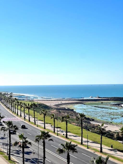 Ocean View Sunset Apartment In The Heart Of Rabat Bagian luar foto